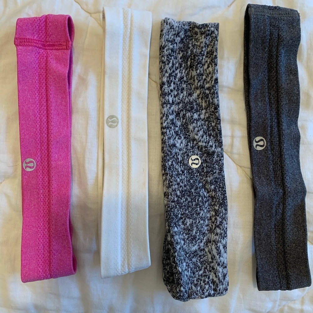 Lululemon headbands!! (Price for all 4)